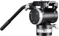 LEOFOTO BV-30M Heavy Duty Fluid Video Barrel Head w Stepless Dynamic Counterbalance Damping Compatible with Manfrotto