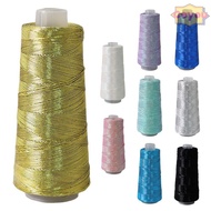 CEYOU Silver Core Yarn, Gold Silver Core Wire Multicolor Gold Silver Yarn, Arylic Partner Fine Metal