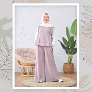 Sherina Set / Setelan Anak Prempuan / Baju Remaja Wanita / Stelan baju dan Celana / Setelan Rompi An