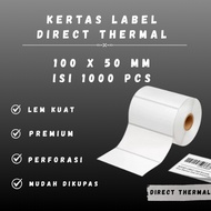 DT 100 X 50 - 1" @1000 - 1 Line CORE 1 INCH 100X50MM 100 X 50 MM 10X5 CM 10 X 5 CM BARCODE LABEL THE