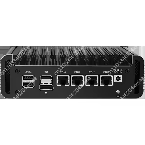 Mini PC Intel 12th Gen N95 N100 N200 N305 Processor Dual LAN Firewall Router for Home Network