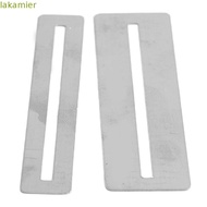 LAKAMMY 3Sets Guitar Fret Guard, 7.8cm Size Silver Color Fret Wrap, Durable Steel Fret Protector Gui