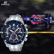 Casio Edifice รุ่น EFR-559TR-2A นาฬิกาผู้ชายสายแสตนเลส โครโนกราฟ กันน้ำ