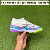 Fu 8 TF V1 artificial turf soccer shoes (Stitched sole + socks + bag + brand box + protective box)