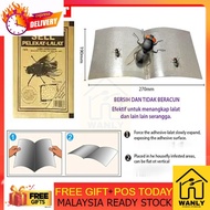 1PCS Chefstar Pelekat Lalat KERTAS PELEKAT LALAT KERTAS LALAT FLIES Pelekat Lalat Berkesan Pelekat C