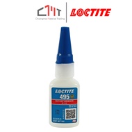 LOCTITE Quick-Drying Glue Size 20 Grams Clear Color No.495
