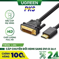 Genuine Ugreen 11150 HDMI to DVI 24+1 cable 1.5M long