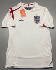 เสื้อบอล ย้อนยุค ทีมชาติ อังกฤษ 2006 เหย้า Retro England Home เรโทร คลาสสิค 2006-07