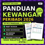 [INSTANT DELIVERY] Panduan Kewangan Peribadi Malaysia 2026 | Bajet Dana Kecemasan Pelaburan | ASB EP