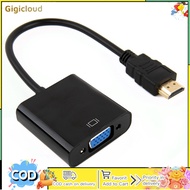 HD Multimedia Interface To VGA Adapter 1080P HD Video Output Converter For Desktop Laptop Projector PC TV 