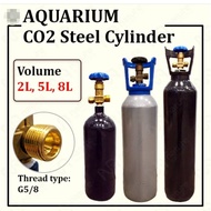 Co2 Tank Only Steel Tank For Aquatic Plants