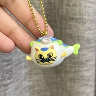 🇯🇵日本✨手繪 雞泡魚 貓 扭蛋 吊飾 掛飾 掛件 鎖匙扣✨緣起物 吉祥物 幸運 達摩 開運✨和風 貓咪 貓奴 狸貓 招財貓 動物 昭和 復古 文創 盲盒 擺設 擺件 mini figure✨✨荃灣或