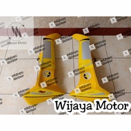 F1zr caltex yellow black outer wing cover motorcycleWIJAYA