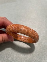 天然珊瑚石手觸