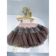 Flower bloom bloom Positive 26 Sweet Girly Style Gauze Cake Skirt Girls High Waist Fluffy Skirt Fair