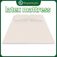 Pure Natural Latex Mattress King Queen Single Size Customized for Household Bedding and Tatami