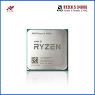 AMD Ryzen 5 3400G 3.70GHz Quad-Core Eight-Thread 65W Socket AM4 CPU Processor Tray Type