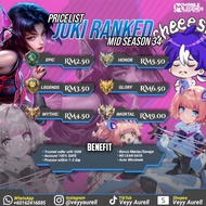 MLBB BOOSTING / JOKI
