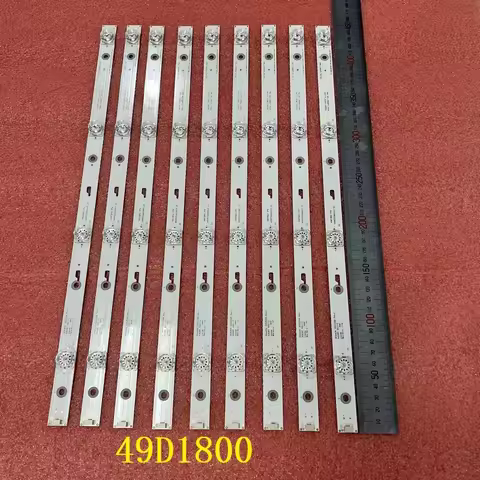 LED Backlight Strip For Toshiba 49U7750VE U49T8800TN 49D18004X-9 49HR332M04A3 49D1800 Panasonic TC-4