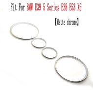 Styling Dashboard Gauge Ring Set For BMW E39 5 Series E38 7 Series E53 (Matte chorme)