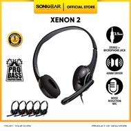 JM219 - Headset Headphone Gaming Sonicgear Xenon 2 with mic - Garansi