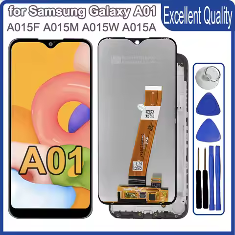 LCD for Samsung Galaxy A01 A015F LCD Display Touch Screen Assembly Replacement for Samsung A01 A015F