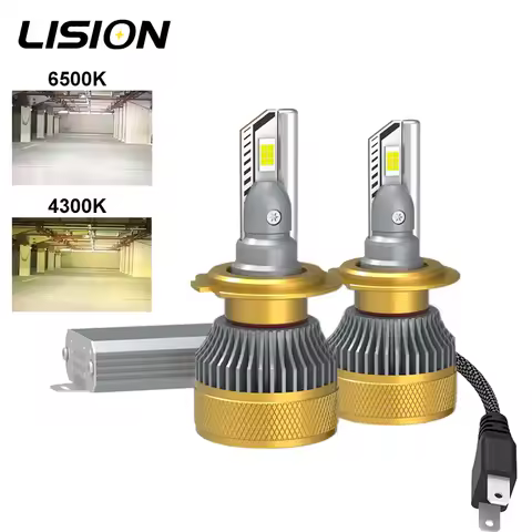 2PCS A50 Cars & Trucks LED Headlight Bulbs Fog Lamps, H1 H7 H8/H11 H4 9005 9006, Canbus 9-60V 55Watt