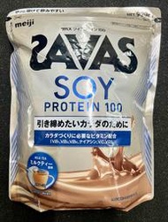 日本帶回 乳清蛋白 奶茶口味高蛋白 SAVAS SOY PROTEIN 100
