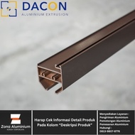 premium DACON Aluminium POWDER COATING 8309 Untuk Daun Jendela