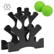 Tier Dumbbell Rack,with a Massage Ball,Dumbbell Tree Rack,Compact Dumbbell Rack for  Dumbbell