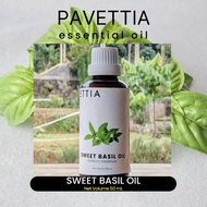 50 ml - sweet basil essential oil / minyak atsiri selasih (ocimum