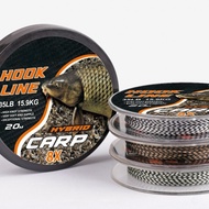 8 Braid Carp Fishing Line Camouflage 20 Meters 15LB 25LB 35LB PE Material Strong