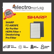 Sharp FZA80SFE Air Purifier HEPA Filter + Deodorizing Pre Filter