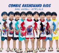 RASHGUARD COMBI BOY SWIMWEAR BEACH OUTFIT