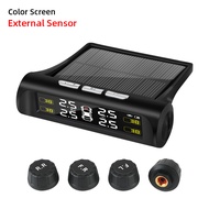 EKLEVA Hệ Thống Giám Sát Áp Suất Lốp Xe Hơi Thông Minh TPMS Năng Lượng Mặt Trời Màn Hình LCD Kỹ Thuậ