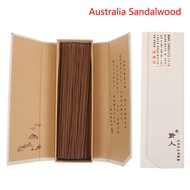 YUE Natural Sandalwood Incense Stick Aromatic Incense Clean Air Sleep Aid Wormwood