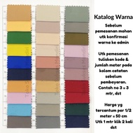 KAIN BAHAN SATIN VELVET PREMIUM ORIGINAL METERAN ROLL GRADE A SILKY