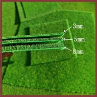 [DT] 1/2PCS DIY Project Model Scene Railway Layout Accessories 15/30cm Square Grass Mat 3mm 5mm 8mm 