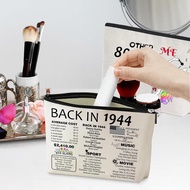 81th Birthday Gift Canvas Tote Bag for Women - 1944 Vintage Bags, Personalized 81th Birthday Gift fo