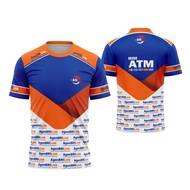 Kaos T shirt Bank Bri Link Pria Full Printing Jersey Baju Agen Brilink Terbaru