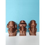 MODERN 3 MONKEY STATUE SET – DON'T LISTEN, DON'T SEE, DON'T SAY