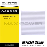 MAX POWER Cabin Filter MAC-9421 for Hyundai H100 2016-up, Porter 2016-up
