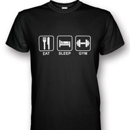 Gym Motivation Eat Sleep Gym T-shirt