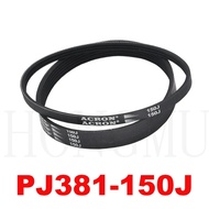 V-Belt PJ381 150J 3 ribs 4 ribs 5 ribs 6 ribs 7 ribs 8 Ribs For DIY RC Model Motor Transmission Timi