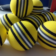 FENGLIN EVA Sponge Ball, Interactive EVA Golf Training Balls, Hot Sale Rainbow Yellow Blue Scratch Ball Indoor