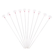 【Qinyu】 10 Cái Dụng Cụ Lấy Ráy Tai Lông Ngỗng Dụng Cụ Lấy Ráy Tai Thìa Que Làm Sạch