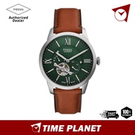 [Official Warranty] Fossil ME3265 Townsman Multifunction Brown Leather Men Watch