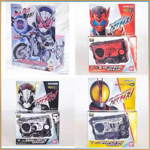 Bandai Kamen Rider Zero-One Driver Dx Biting Shark Drive Gaim Kabuto Freezing Bear Flaming Tiger Bla