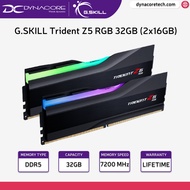 G.SKILL Trident Z5 RGB 32GB (2x16GB) DDR5 7200MHz Desktop Memory / RAM Kit - F5-7200J3445G16GX2-TZ5RK