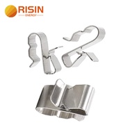 Stainless Steel Solar PV Cable Clips For 4mm2 6mm2 12awg 10awg PV Solar Cable Wire